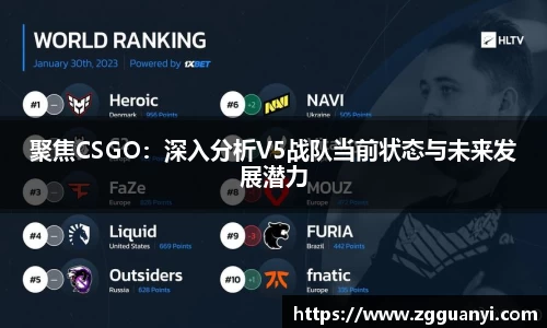 聚焦CSGO：深入分析V5战队当前状态与未来发展潜力