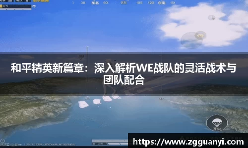 和平精英新篇章：深入解析WE战队的灵活战术与团队配合